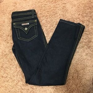 Hudson straight leg jeans